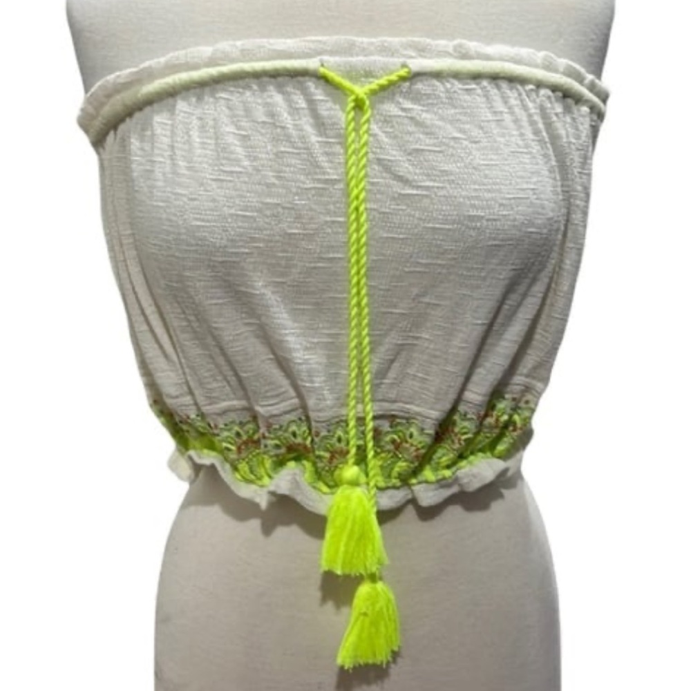 Free People Ivory Crop Top Size S NWT